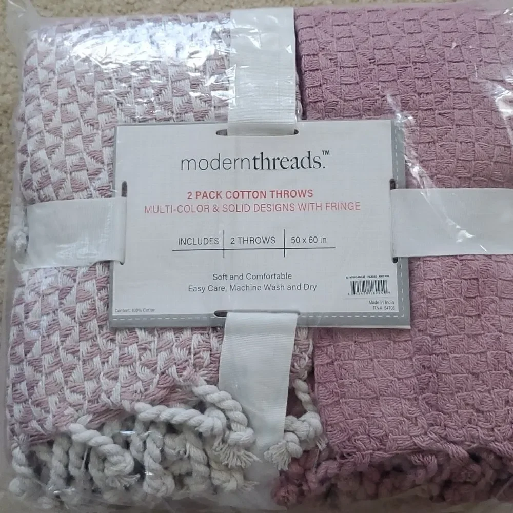 MODERNTHREADS Set of 2 Throws